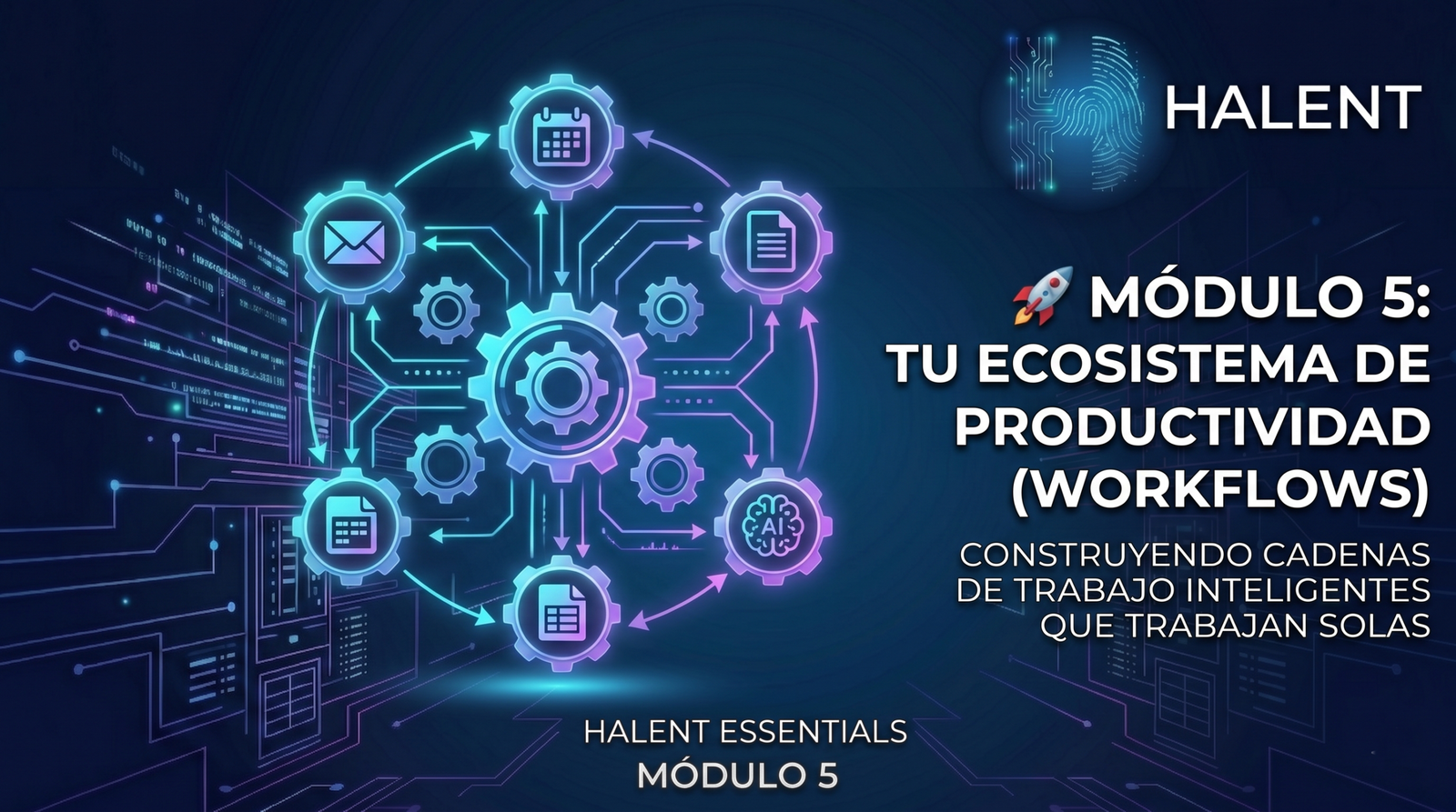 Módulo 5: Tu Ecosistema de Productividad (Workflows)